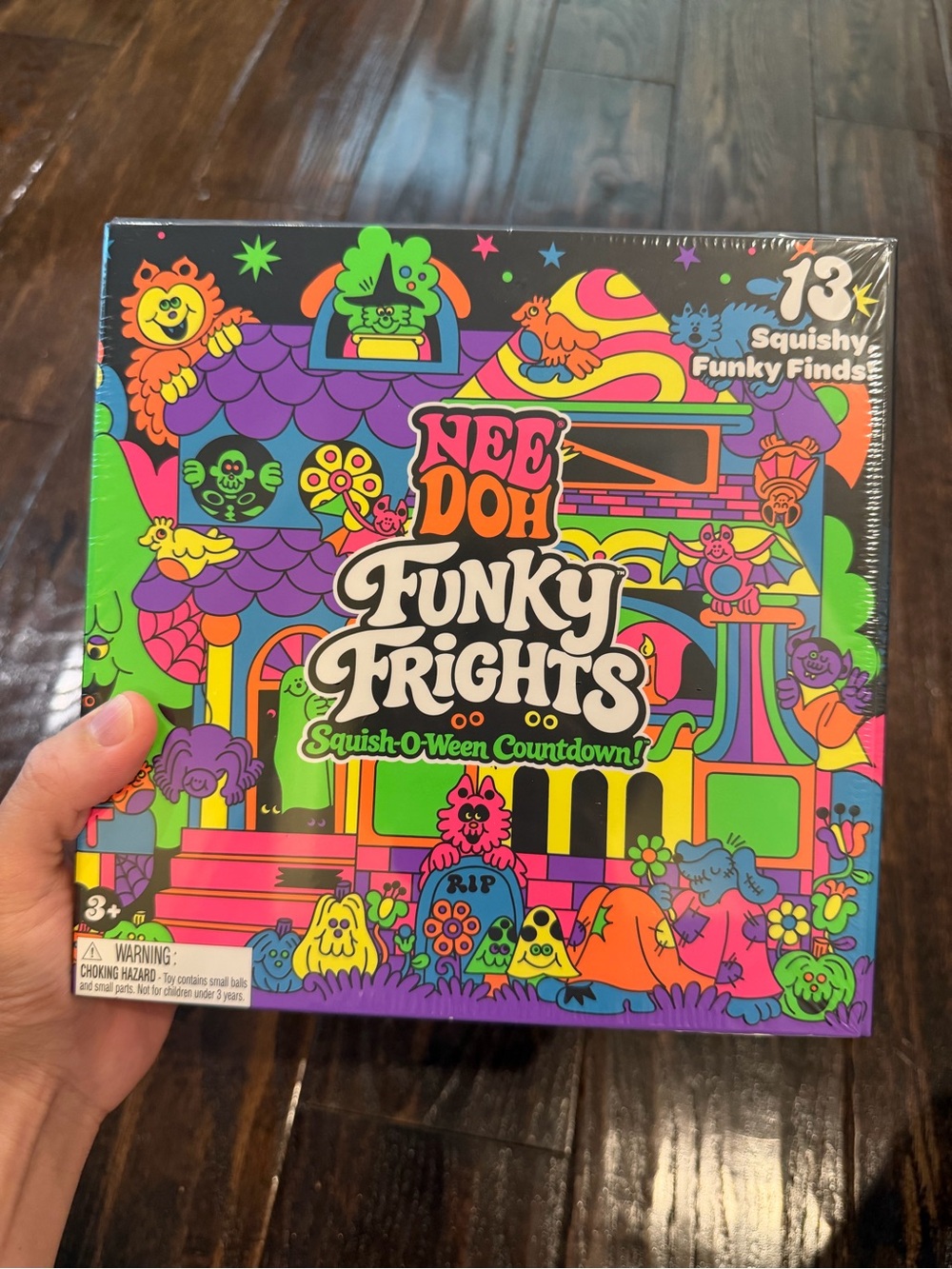 NEE DOH Funky Frights Squish-O-Ween Countdown! Halloween Advent Calendar